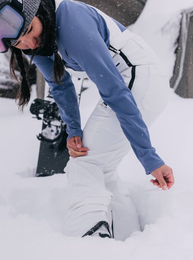 Women's Burton Avalon 2L Stretch Bib Pants - Image 6