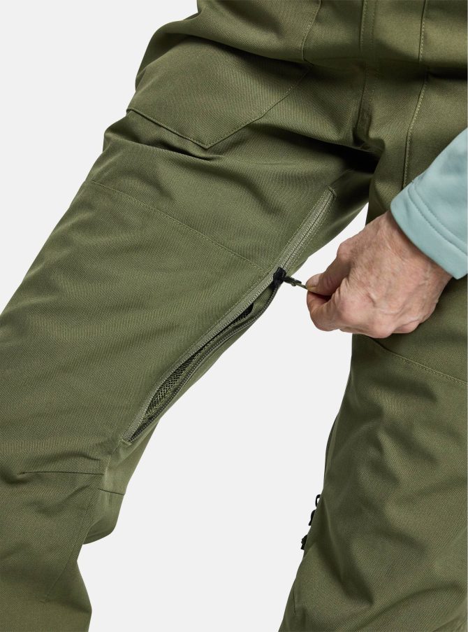 Women's Burton Avalon 2L Stretch Bib Pants (Short) - Image 5