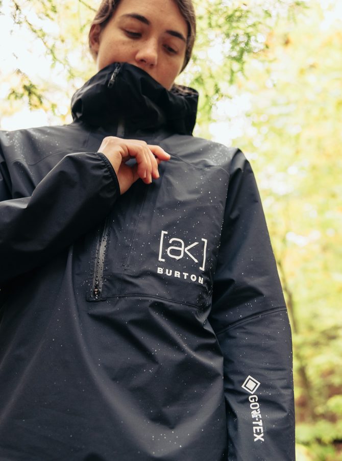 Women's Burton [ak] Minimalist GORE-TEX Anorak Rain Jacket - Image 4