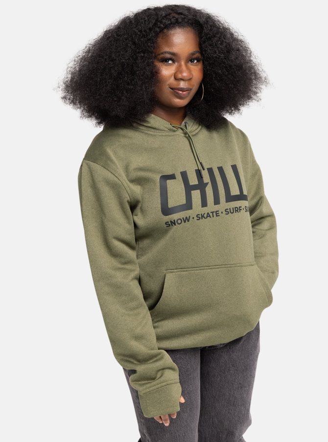 Chill Oak Pullover Hoodie Sweatshirt