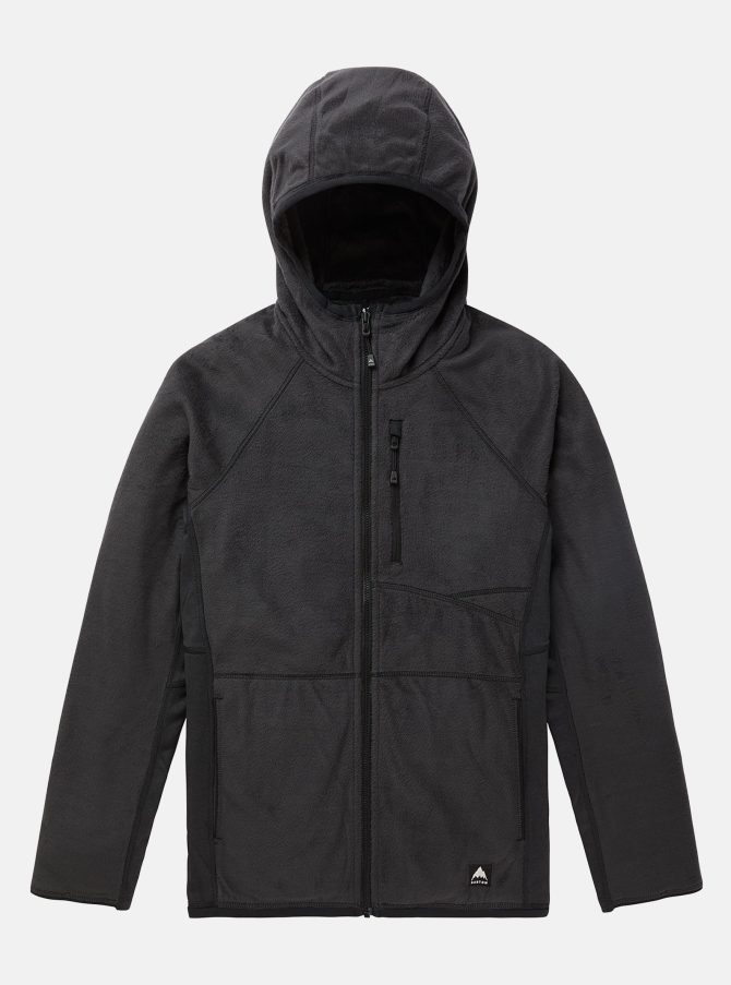 Women's Burton Stockrun Warmest Hooded Full-Zip Fleece - Image 5
