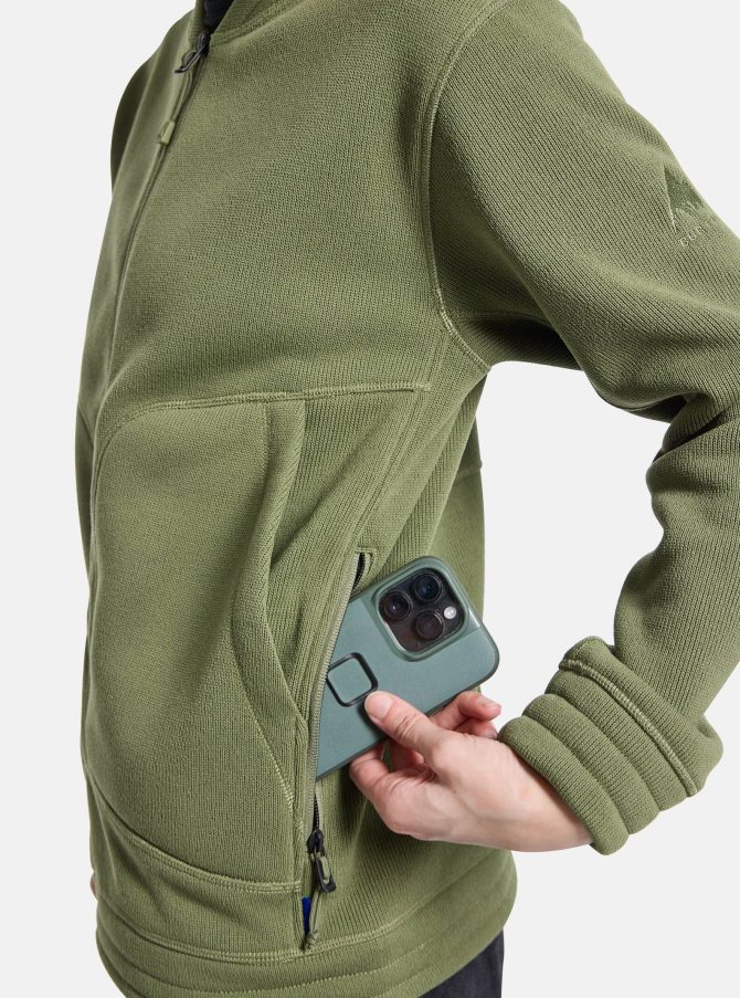Women's Burton Runin Full-Zip Fleece - Image 3