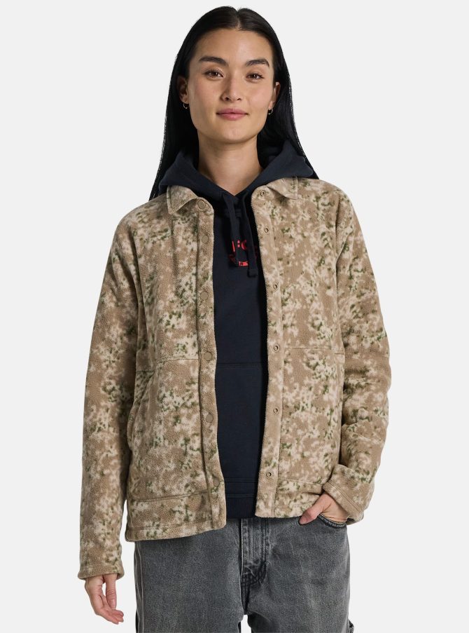 Women's Burton Cinder Snap-Up Fleece