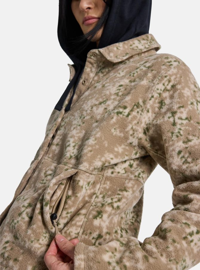 Women's Burton Cinder Snap-Up Fleece - Image 3