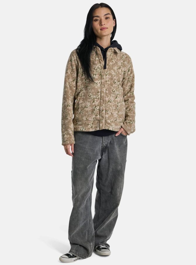 Women's Burton Cinder Snap-Up Fleece - Image 4