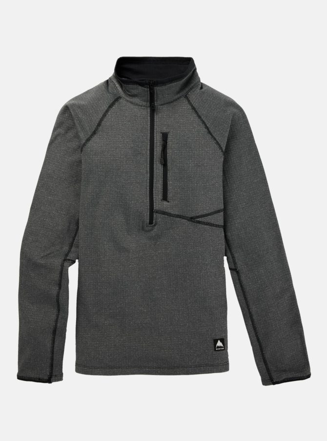 Women's Burton Stockrun Grid Half-Zip Fleece - Image 4