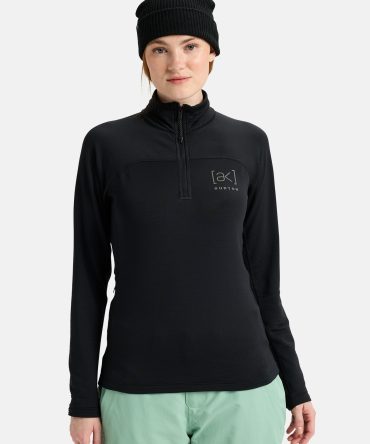 Women's Burton [ak] Helium Grid Quarter-Zip Fleece