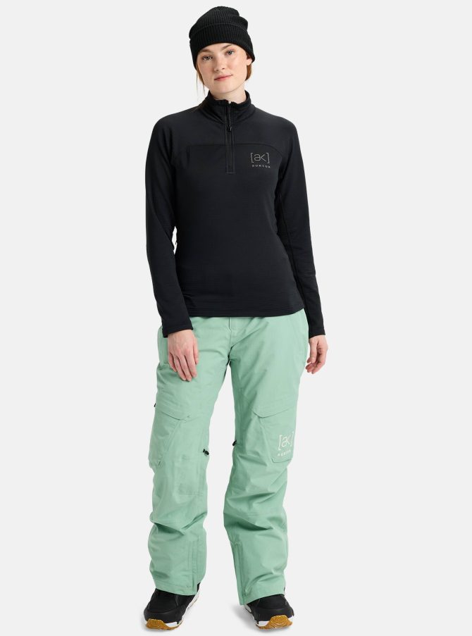 Women's Burton [ak] Helium Grid Quarter-Zip Fleece - Image 4