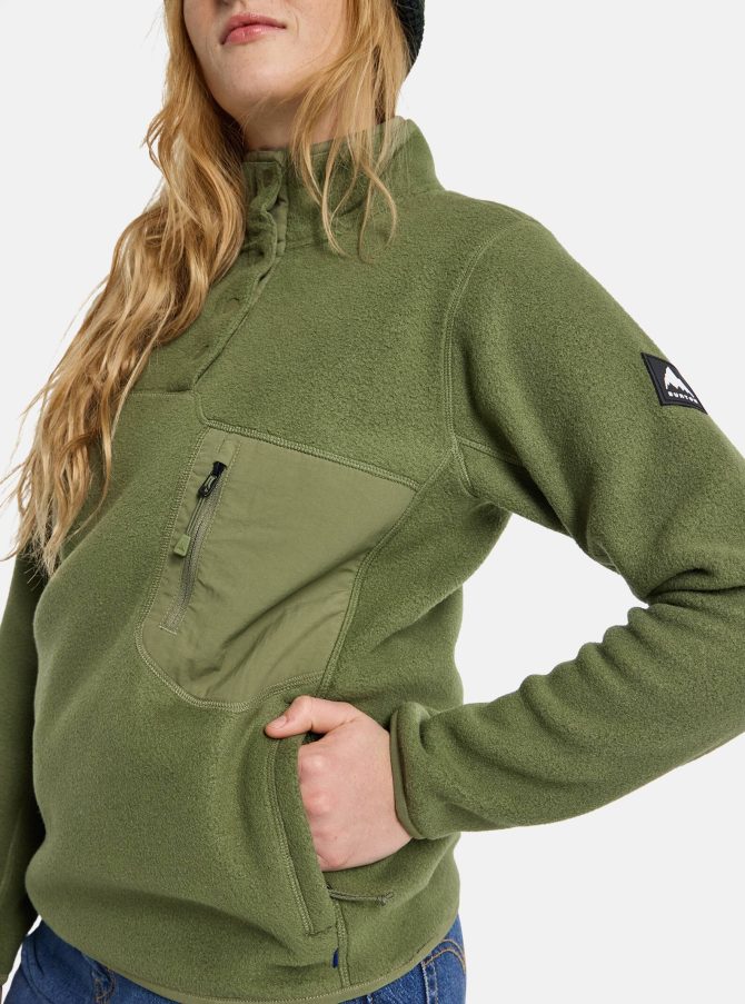 Women's Burton Cinder Fleece Pullover - Image 3