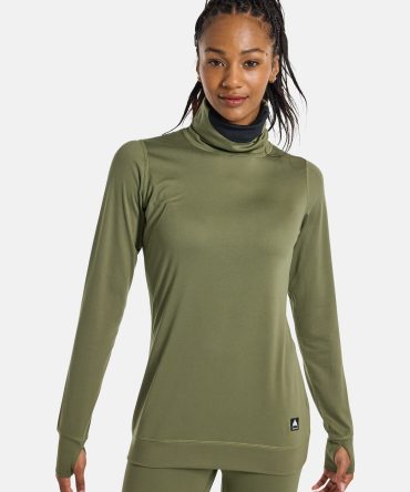 Women's Burton Midweight Base Layer Long Neck Shirt