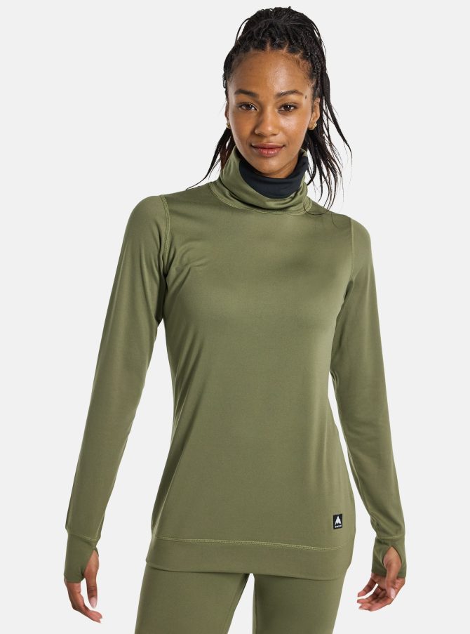 Women's Burton Midweight Base Layer Long Neck Shirt