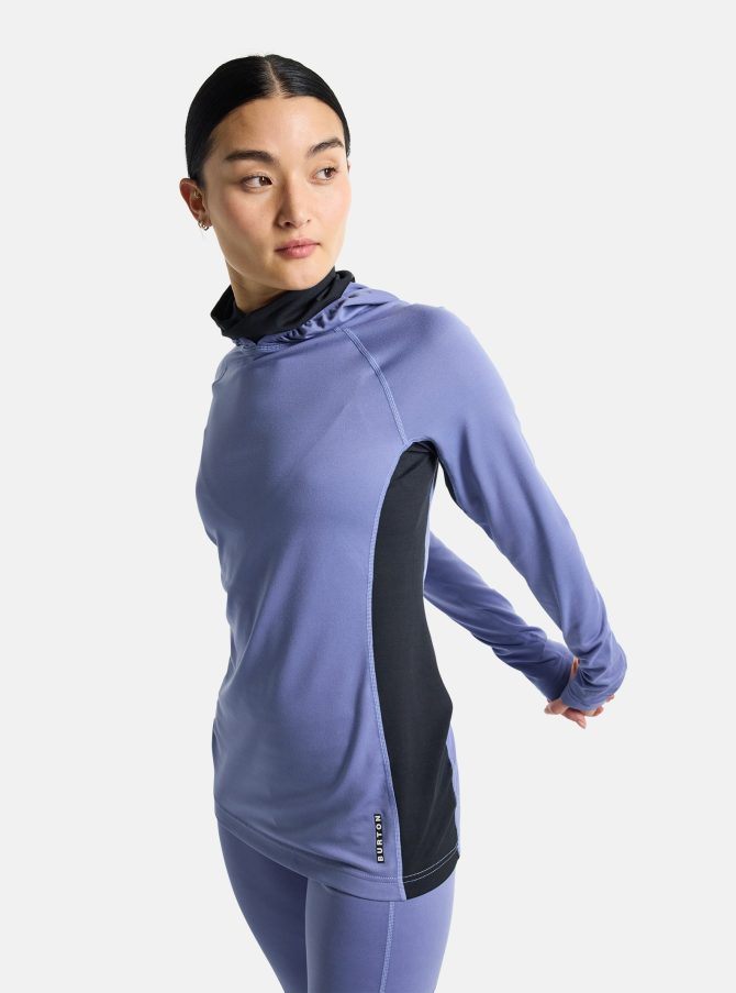 Women's Burton Midweight X Base Layer Long Neck Hoodie