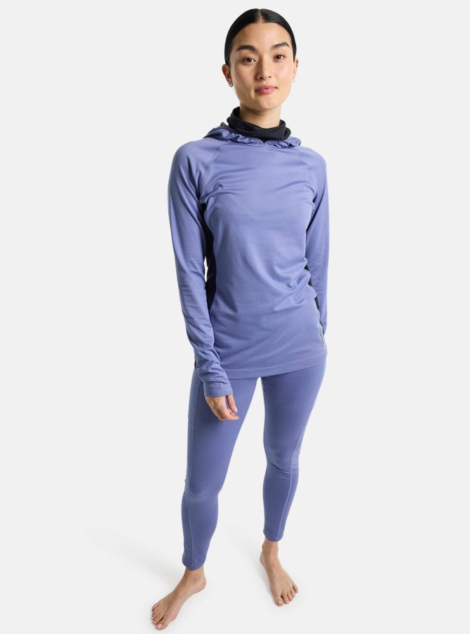 Women's Burton Midweight X Base Layer Long Neck Hoodie - Image 3