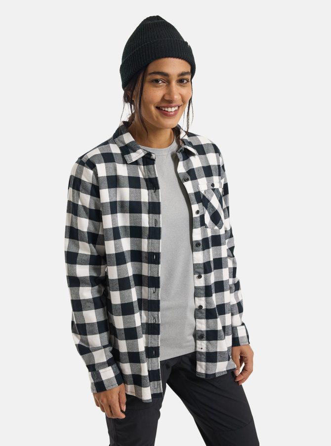 Women's Burton Favorite Long Sleeve Flannel Shirt - Image 7