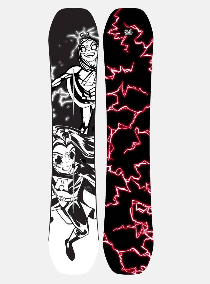 Men's Burton x Aoki Free Thinker Camber Snowboard - Image 6