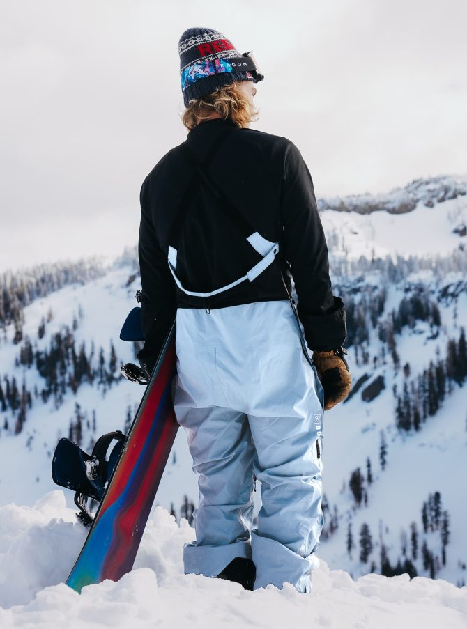 Men's Burton [ak] Tusk GORE-TEX PRO 3L Hi-Top Bib Pants - Image 2