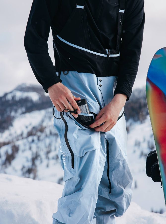 Men's Burton [ak] Tusk GORE-TEX PRO 3L Hi-Top Bib Pants - Image 4