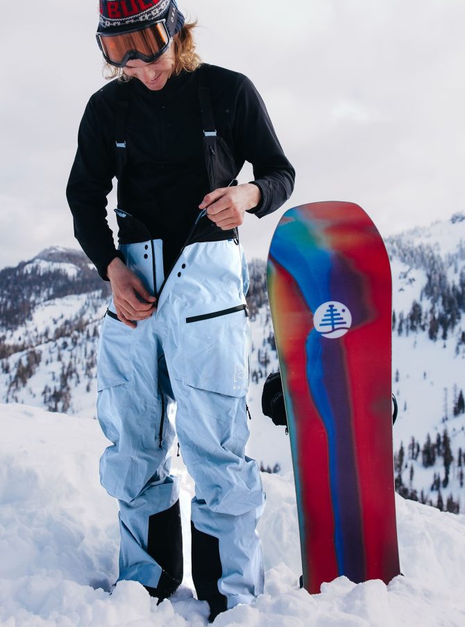 Men's Burton [ak] Tusk GORE-TEX PRO 3L Hi-Top Bib Pants - Image 7