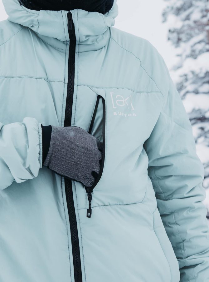 Men's Burton [ak] Helium Hooded Stretch Insulated Jacket - Image 3