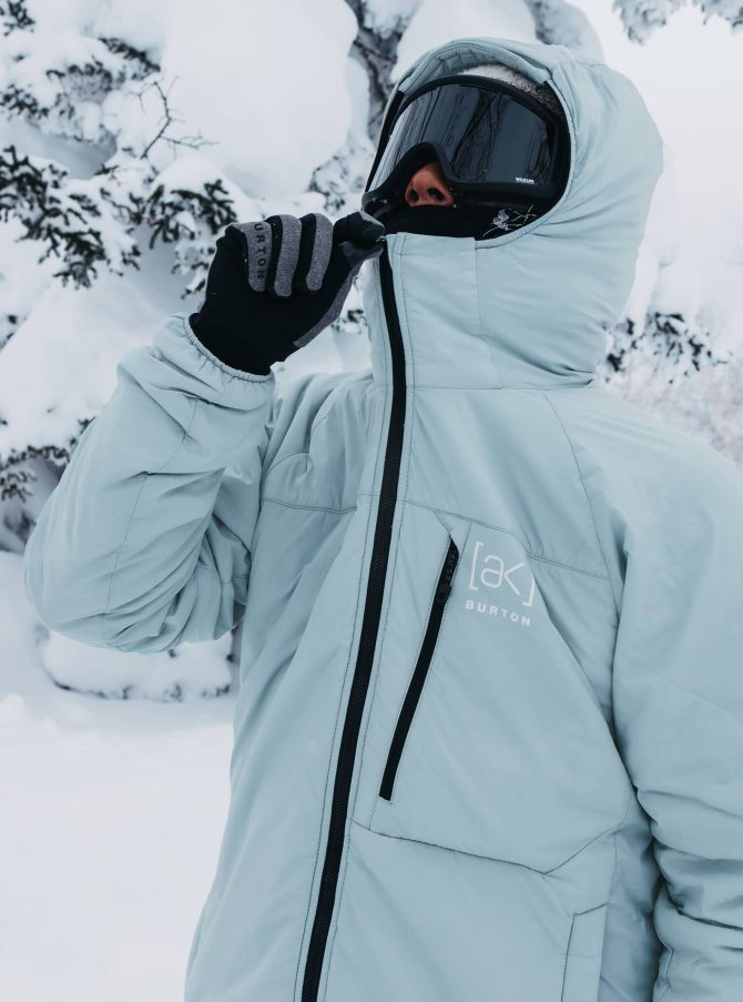 Men's Burton [ak] Helium Hooded Stretch Insulated Jacket - Image 5