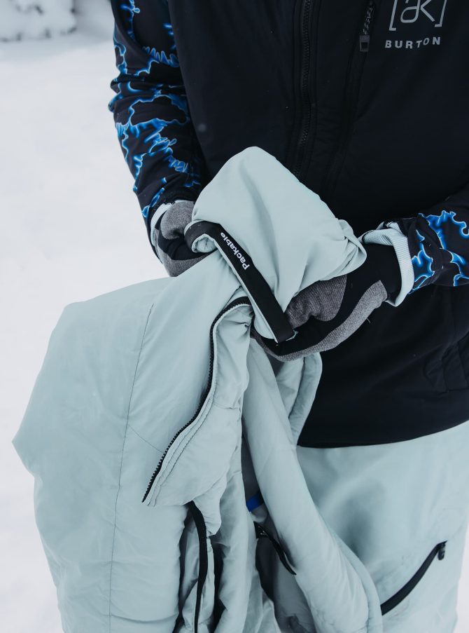 Men's Burton [ak] Helium Hooded Stretch Insulated Jacket - Image 7