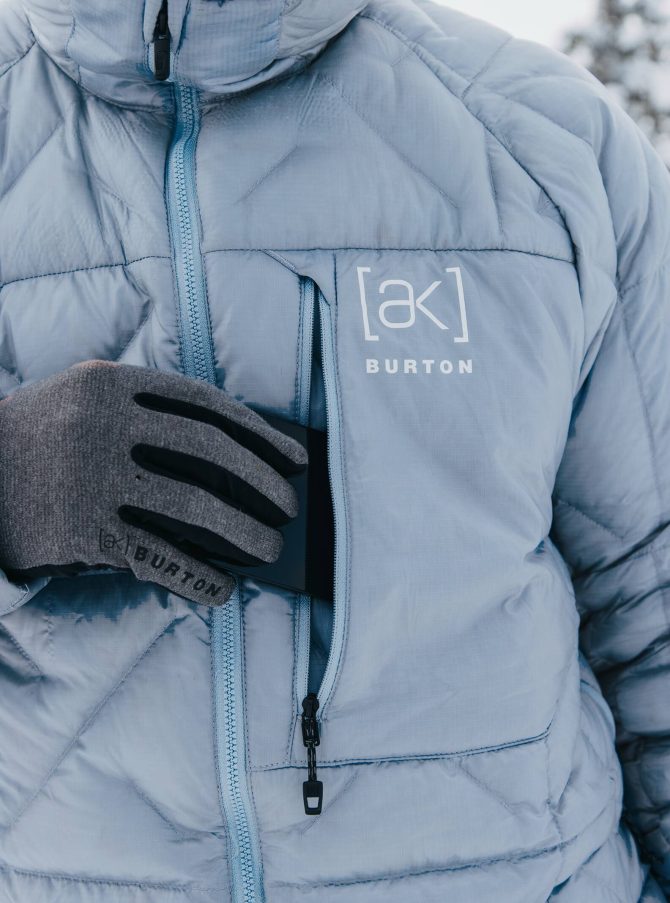 Men's Burton [ak] Baker Hooded Down Jacket - Image 4