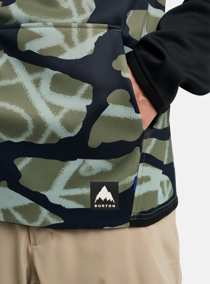 Men's Burton Crown Weatherproof Fleece Pullover - Image 3