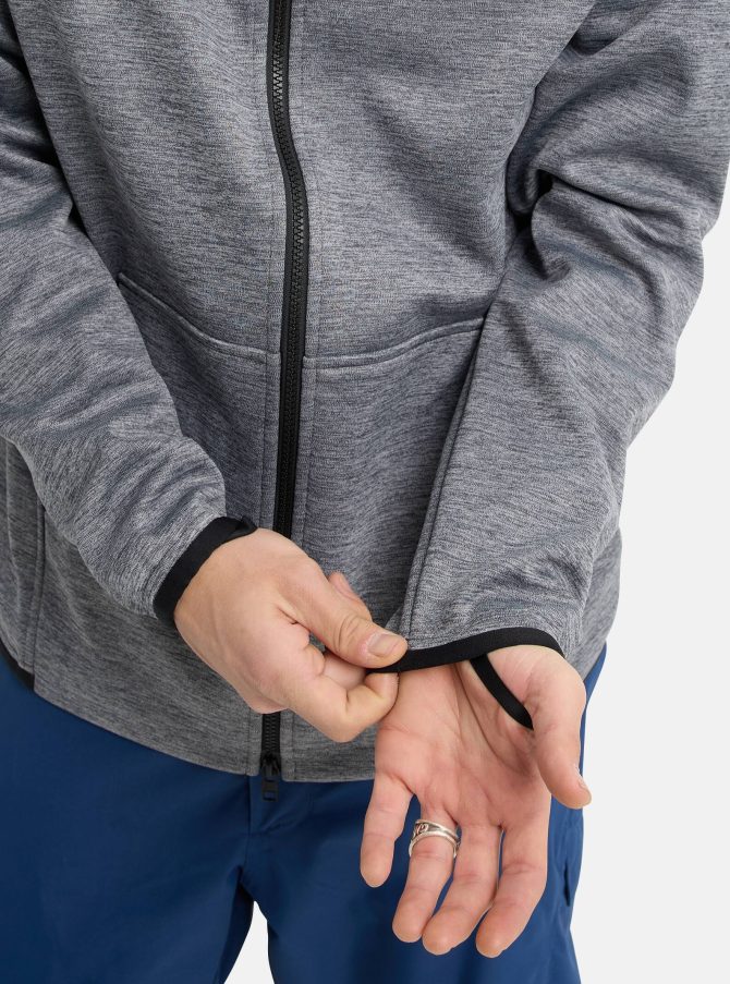 Men's Burton Crown Weatherproof Full-Zip Fleece - Image 3