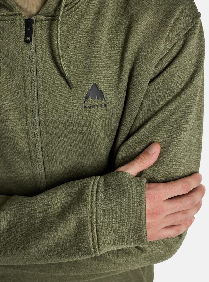 Men's Burton Oak Full-Zip Hoodie - Image 3