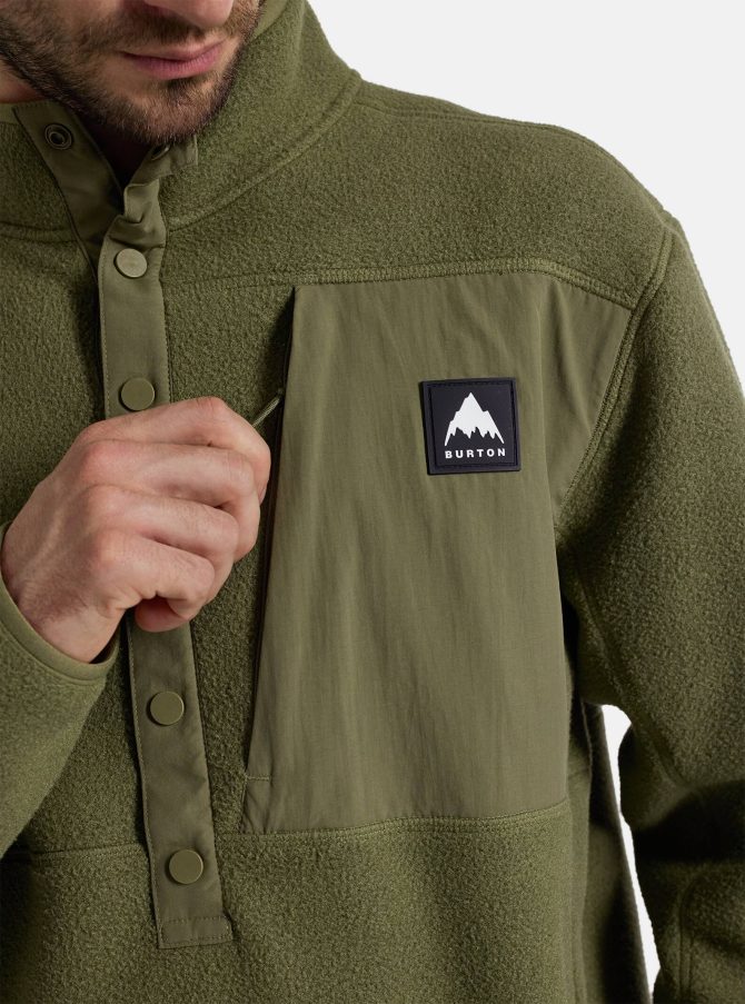 Men's Burton Cinder Pullover Fleece - Image 3