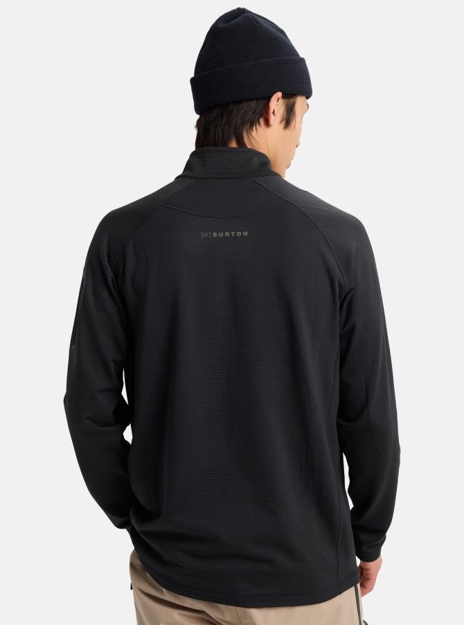 Men's Burton [ak] Helium Grid Half-Zip Fleece - Image 2