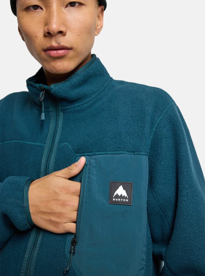 Men's Burton Cinder Full-Zip Fleece - Image 3