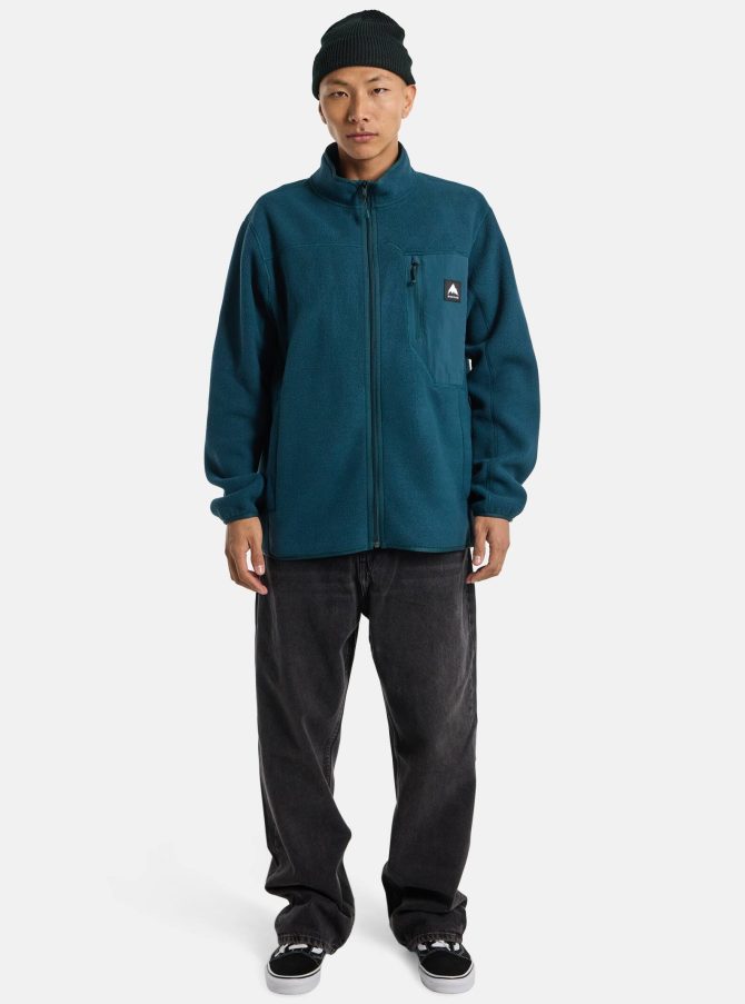 Men's Burton Cinder Full-Zip Fleece - Image 4