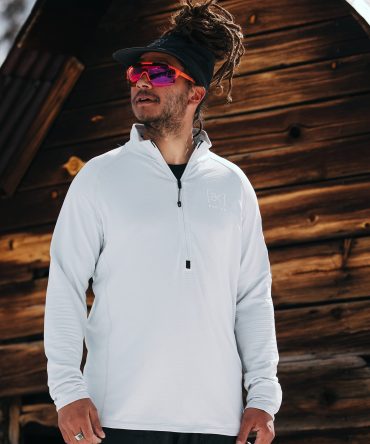 Men's Burton [ak] Helium Grid Half-Zip Fleece