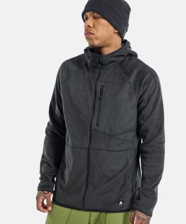 Men's Burton Stockrun Warmest Hooded Full-Zip Fleece