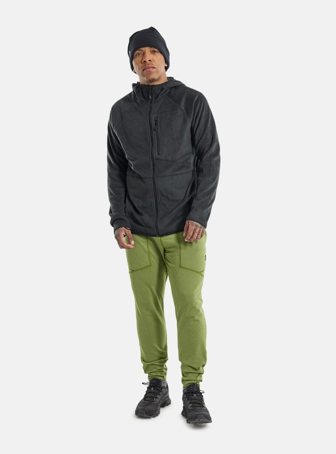 Men's Burton Stockrun Warmest Hooded Full-Zip Fleece - Image 4