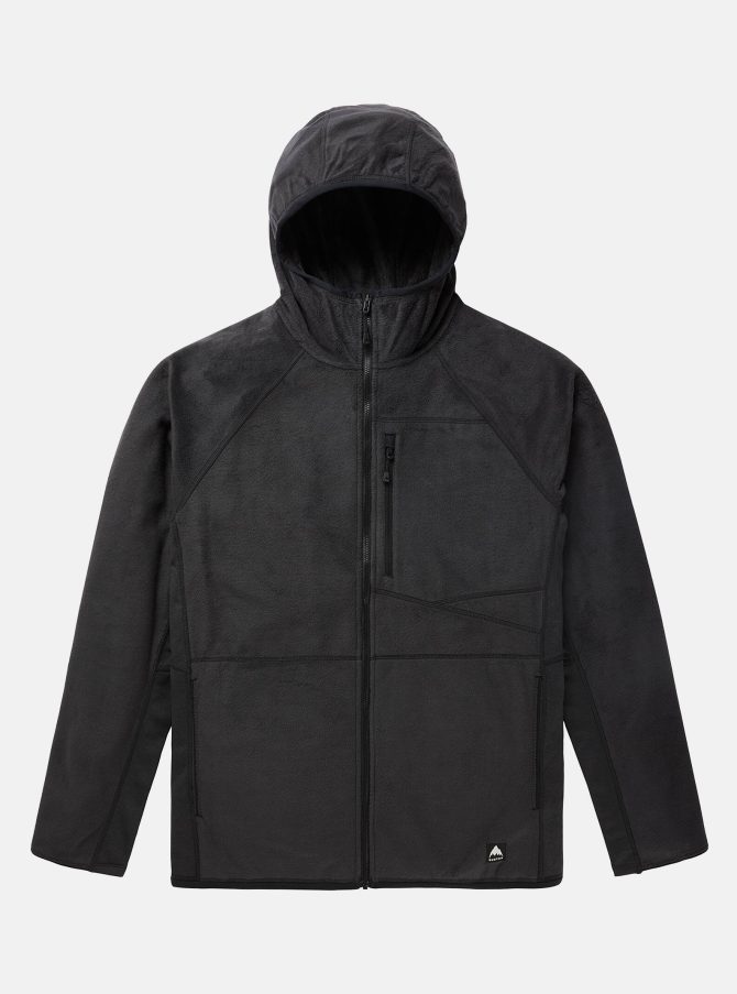 Men's Burton Stockrun Warmest Hooded Full-Zip Fleece - Image 5