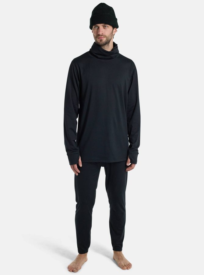 Men's Burton Midweight Base Layer Long Neck Shirt - Image 3