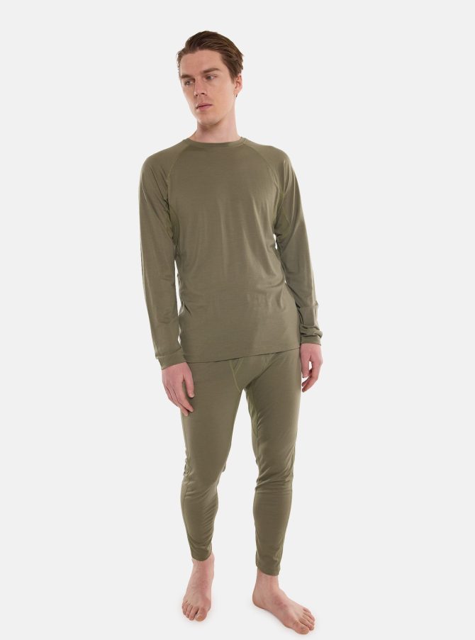 Men's Burton Phayse Merino Base Layer Crewneck - Image 3
