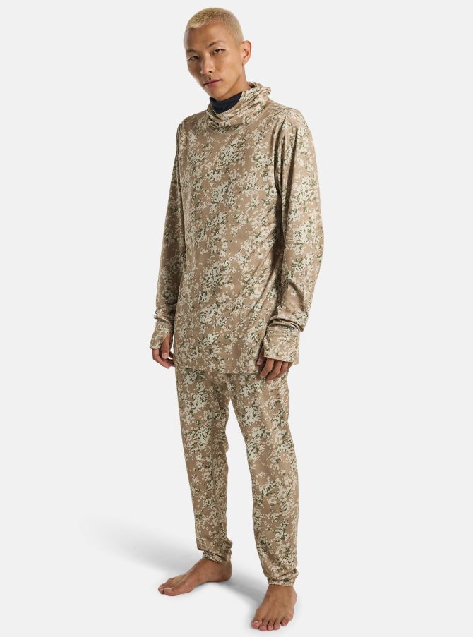 Men's Burton Midweight Base Layer Long Neck Shirt - Image 3