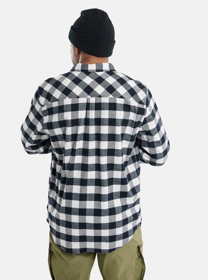 Men's Burton Favorite Long Sleeve Flannel Shirt - Image 2