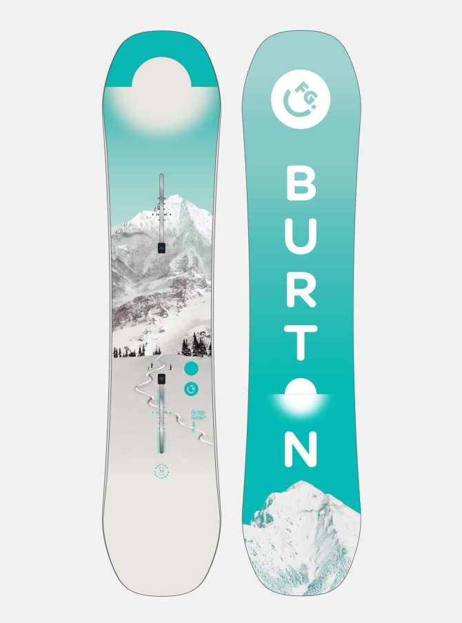 Kids' Burton Feelgood Smalls Camber Snowboard
