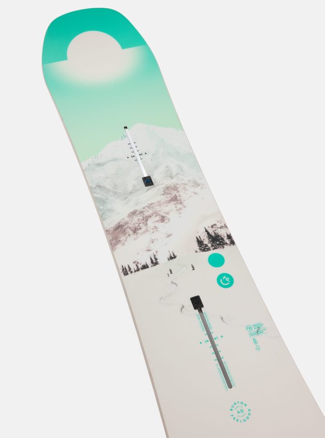 Kids' Burton Feelgood Smalls Camber Snowboard - Image 3