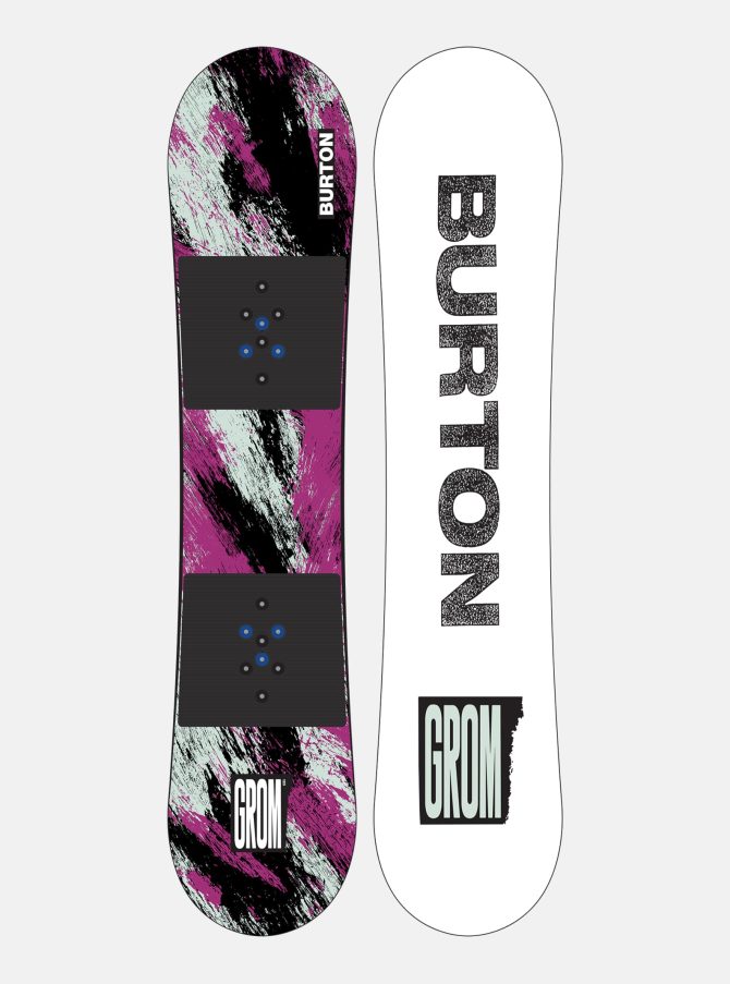 Kids' Burton Grom Flat Top Snowboard