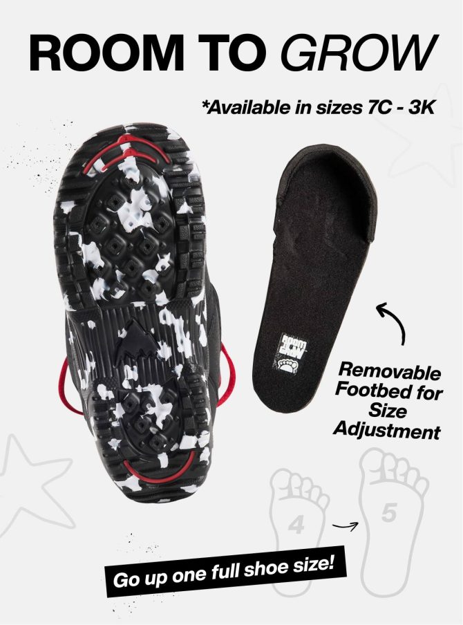 Kids' Burton Mini Grom Snowboard Boots - Image 5