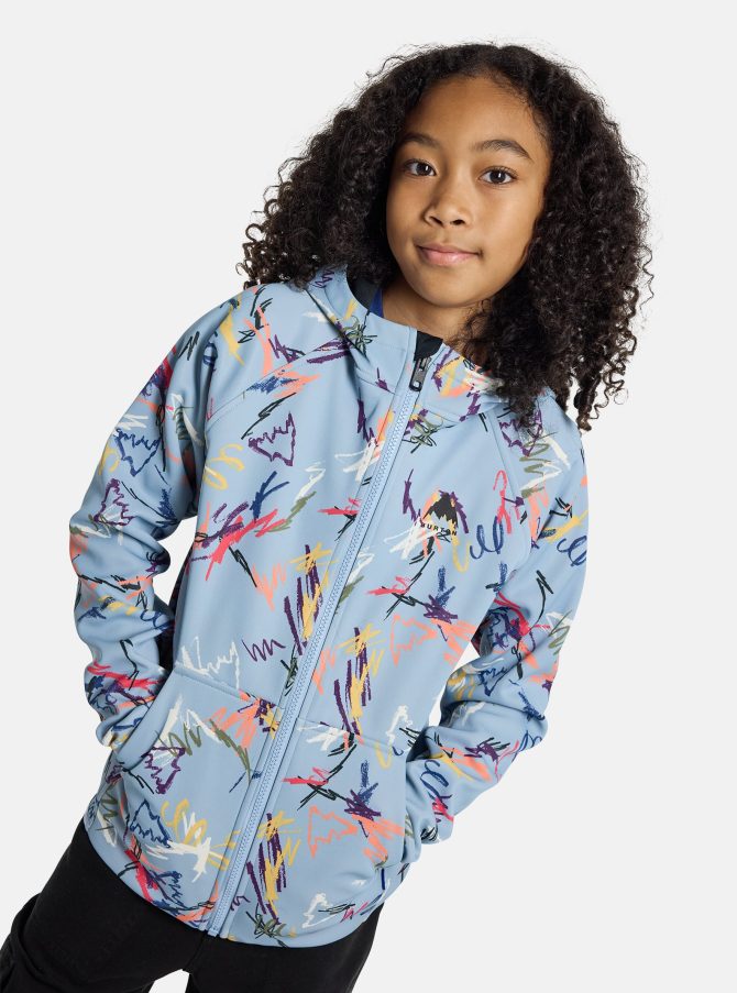 Kids' Burton Crown Weatherproof Full-Zip Fleece