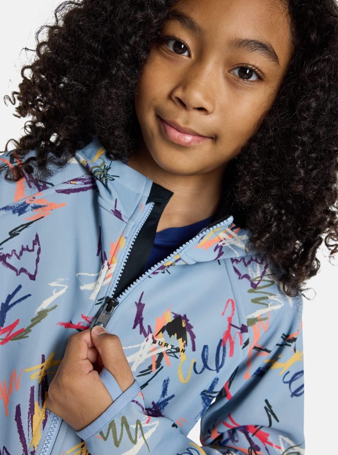 Kids' Burton Crown Weatherproof Full-Zip Fleece - Image 3