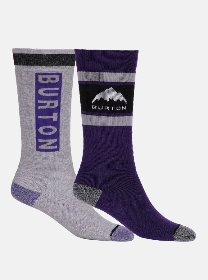Kids' Burton Weekend Midweight Socks (2 Pack)