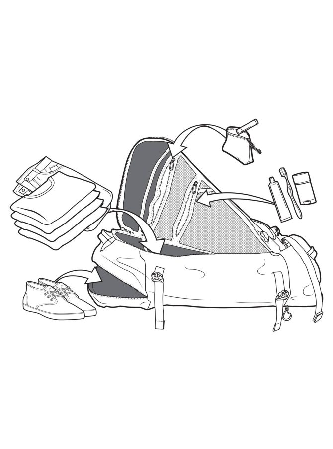 Burton Multipath 90L Large Duffel Bag - Image 5